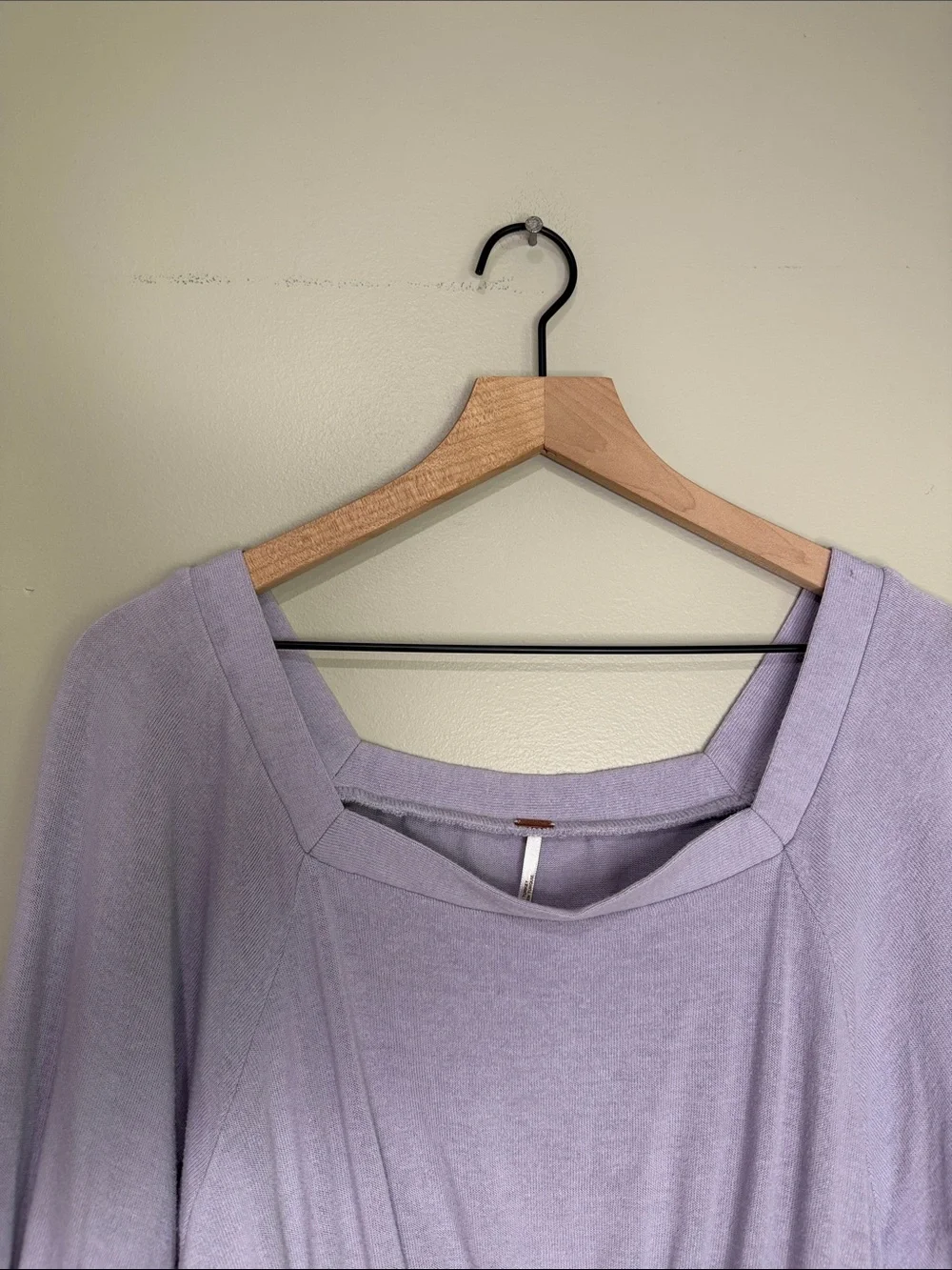 Free People Lavender Golden Tee Women's Top XS
